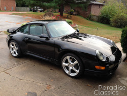 Black 1997 Porsche 911 Carrera 2S