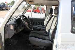 White 1985 Toyota Land Cruiser