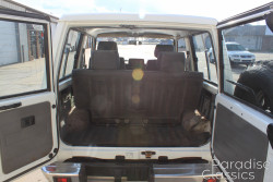 White 1985 Toyota Land Cruiser