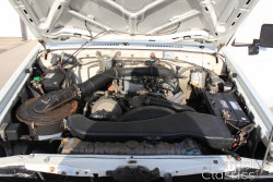 White 1985 Toyota Land Cruiser