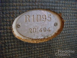 White 1965 Renault Dauphine