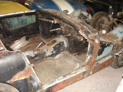 Blue 1959 Austin Healey Sprite