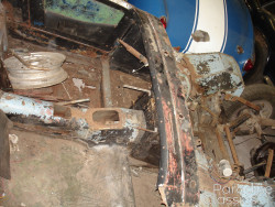 Blue 1959 Austin Healey Sprite