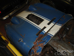 Blue 1959 Austin Healey Sprite