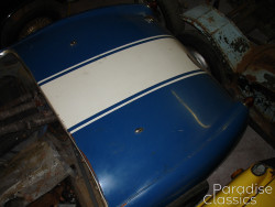 Blue 1959 Austin Healey Sprite