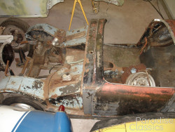 Blue 1959 Austin Healey Sprite