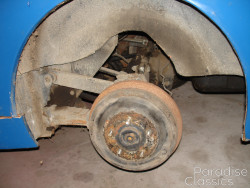 Blue 1959 Austin Healey Sprite