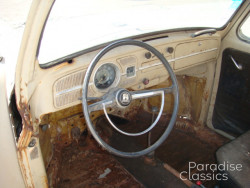 Light Green 1967 Volkswagen Beetle