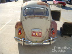 Light Green 1967 Volkswagen Beetle