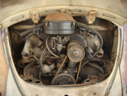 Light Green 1967 Volkswagen Beetle