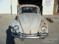 Light Green 1967 Volkswagen Beetle