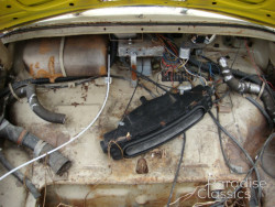 Beige 1969 Volkswagen Beetle