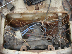 Beige 1969 Volkswagen Beetle