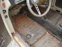 Beige 1969 Volkswagen Beetle