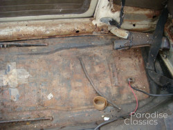 Beige 1969 Volkswagen Beetle