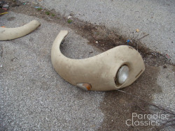 Beige 1969 Volkswagen Beetle