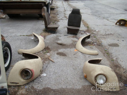 Beige 1969 Volkswagen Beetle