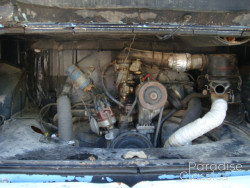 Tan 1970 Volkswagen Bus