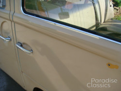Tan 1970 Volkswagen Bus