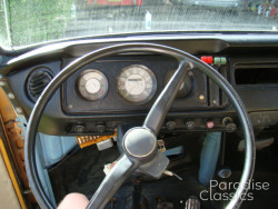 Tan 1970 Volkswagen Bus