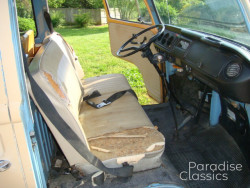 Tan 1970 Volkswagen Bus