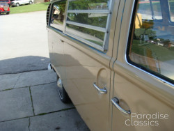 Tan 1970 Volkswagen Bus