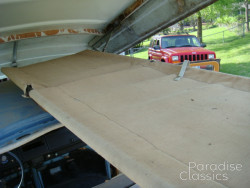 Tan 1970 Volkswagen Bus