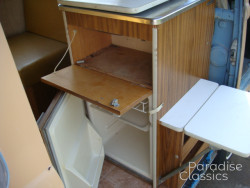 Tan 1970 Volkswagen Bus