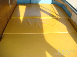 Tan 1970 Volkswagen Bus