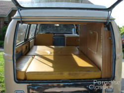 Tan 1970 Volkswagen Bus