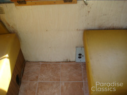 Tan 1970 Volkswagen Bus