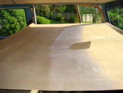 Tan 1970 Volkswagen Bus