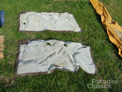 Tan 1970 Volkswagen Bus