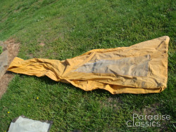 Tan 1970 Volkswagen Bus