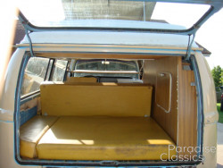 Tan 1970 Volkswagen Bus