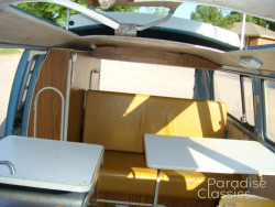 Tan 1970 Volkswagen Bus