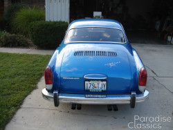Blue 1972 Volkswagen Karmann Ghia