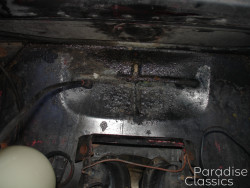 Blue 1972 Volkswagen Karmann Ghia