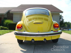 Yellow 1974 Volkswagen Beetle
