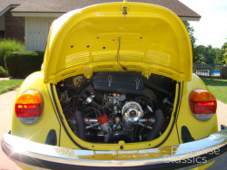 Yellow 1974 Volkswagen Beetle