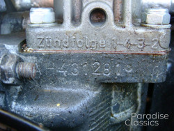 Yellow 1974 Volkswagen Beetle