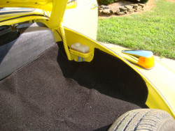 Yellow 1974 Volkswagen Beetle