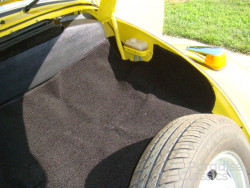 Yellow 1974 Volkswagen Beetle