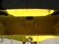 Yellow 1974 Volkswagen Beetle