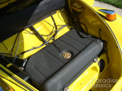 Yellow 1974 Volkswagen Beetle