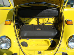 Yellow 1974 Volkswagen Beetle