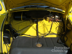 Yellow 1974 Volkswagen Beetle