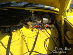 Yellow 1974 Volkswagen Beetle