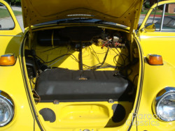 Yellow 1974 Volkswagen Beetle