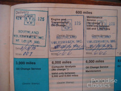 Yellow 1974 Volkswagen Beetle